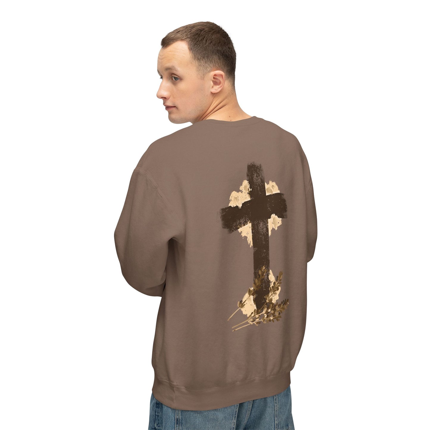 "Cross Art 1" - Unisex Crewneck Sweatshirt