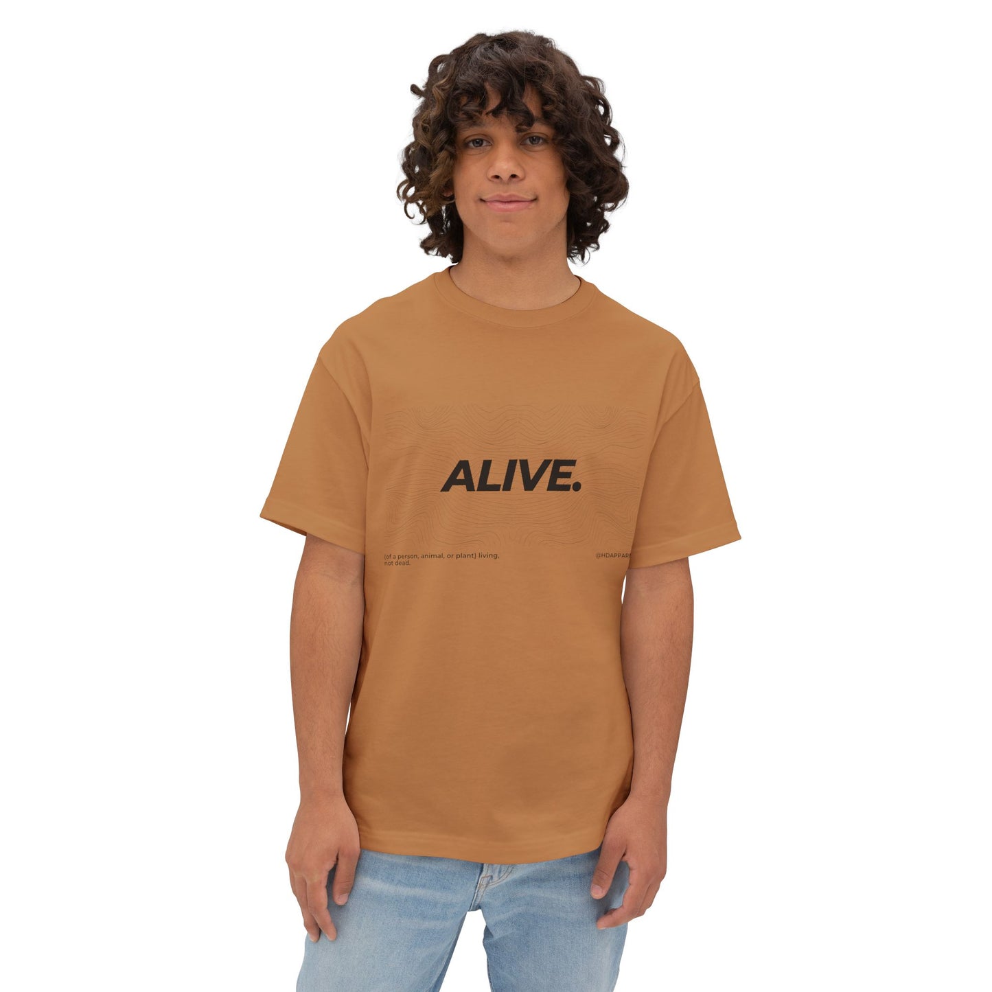 "ALIVE" - Unisex Oversized Boxy Tee