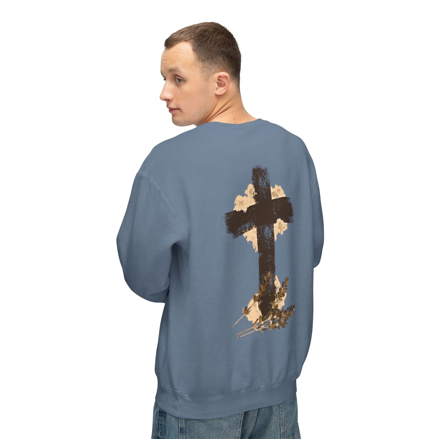 "Cross Art 1" - Unisex Crewneck Sweatshirt