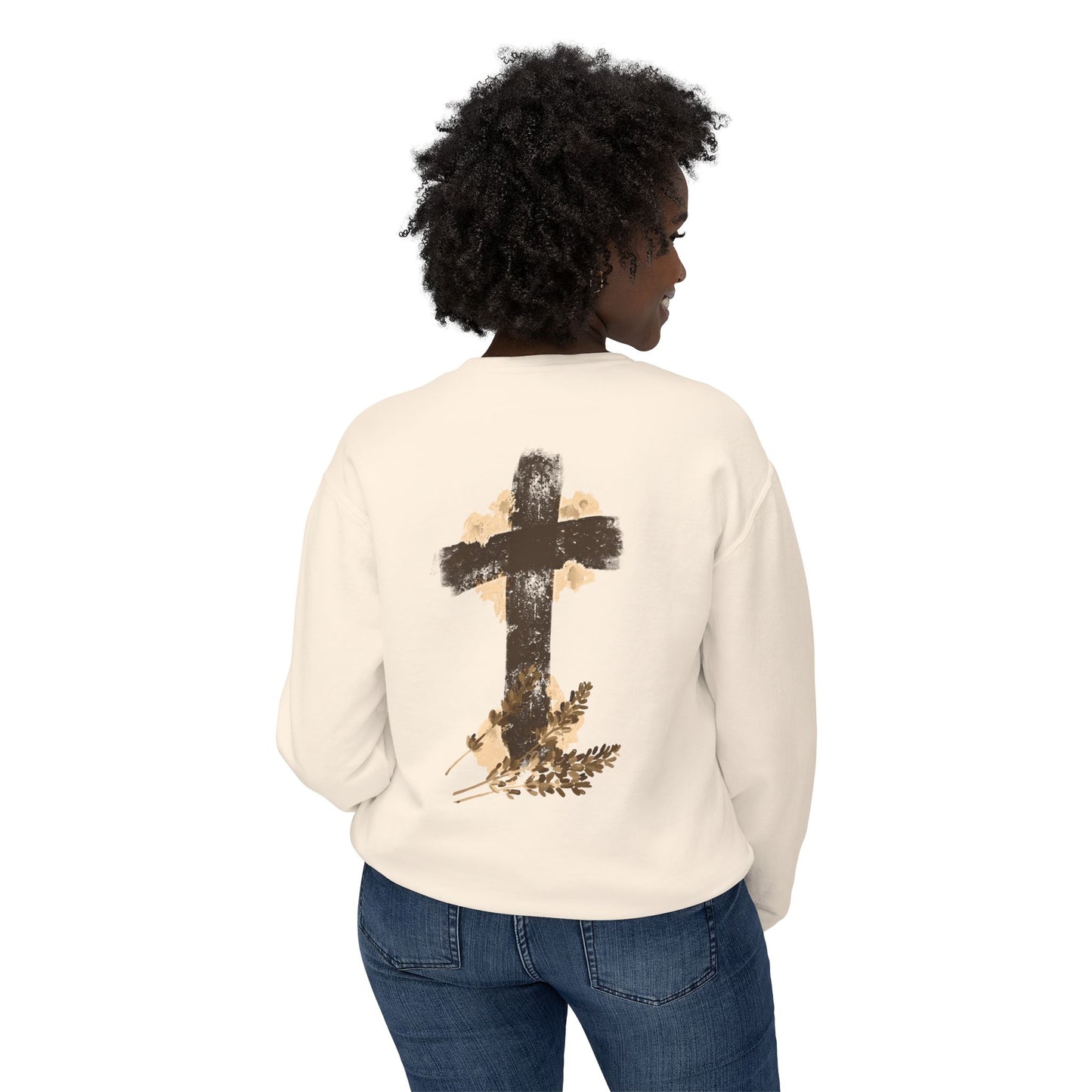 "Cross Art 1" - Unisex Crewneck Sweatshirt