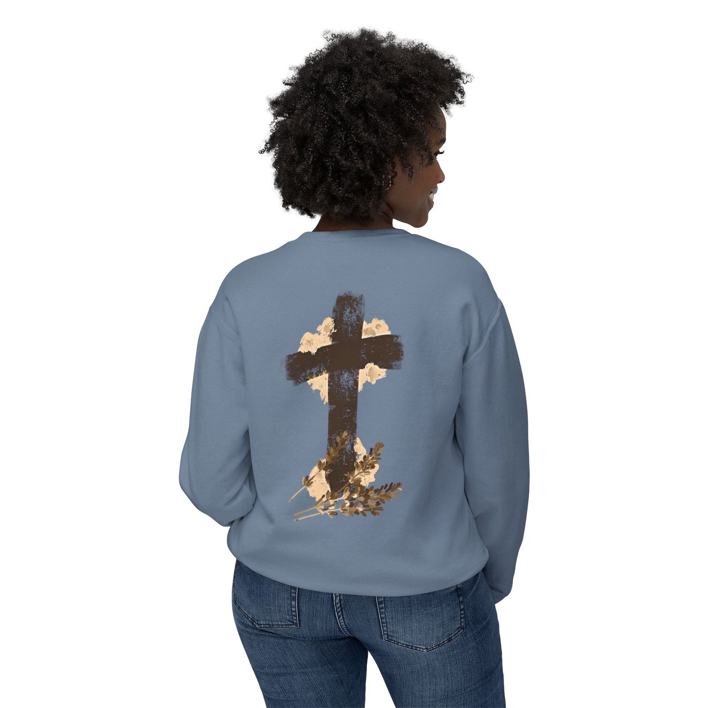 "Cross Art 1" - Unisex Crewneck Sweatshirt