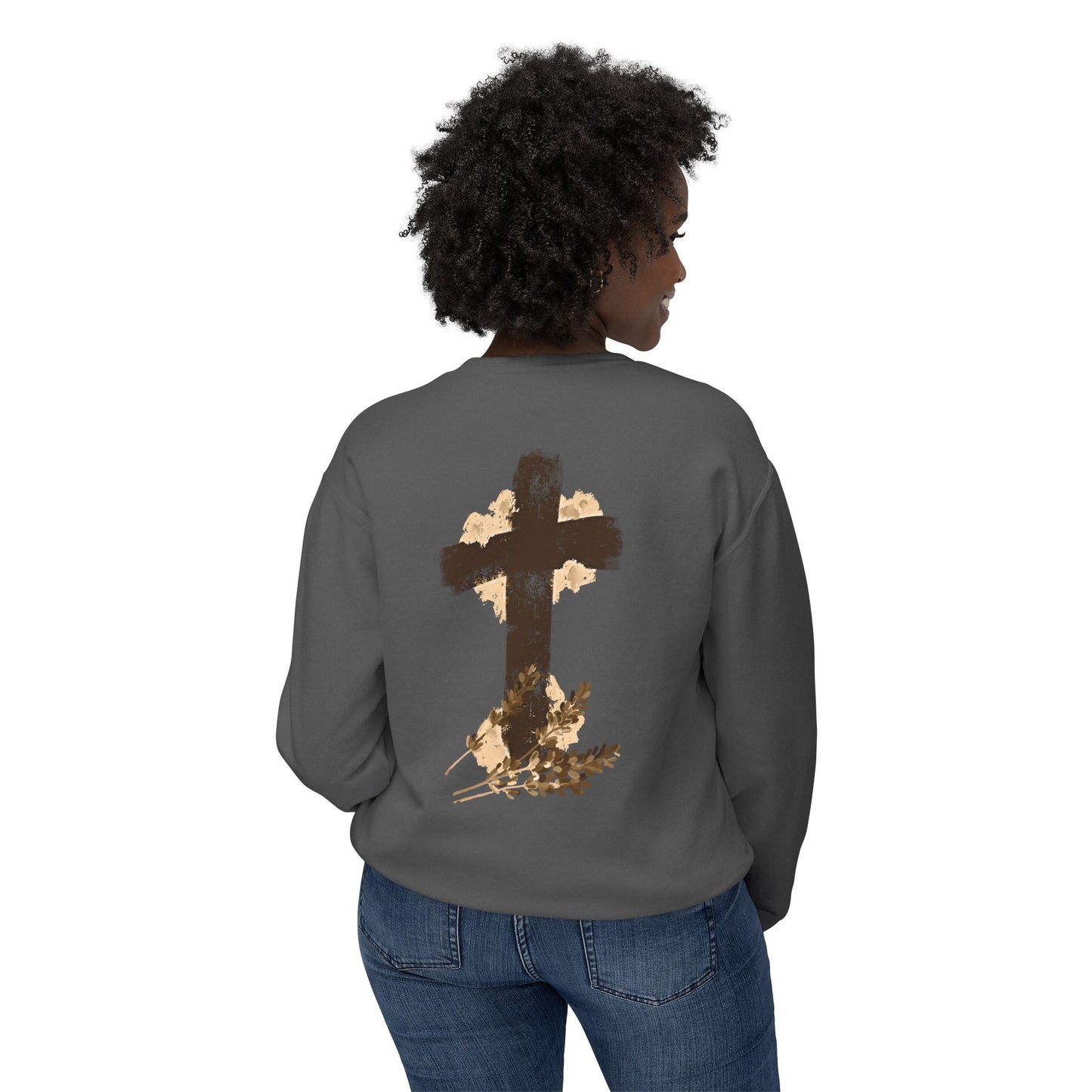 "Cross Art 1" - Unisex Crewneck Sweatshirt