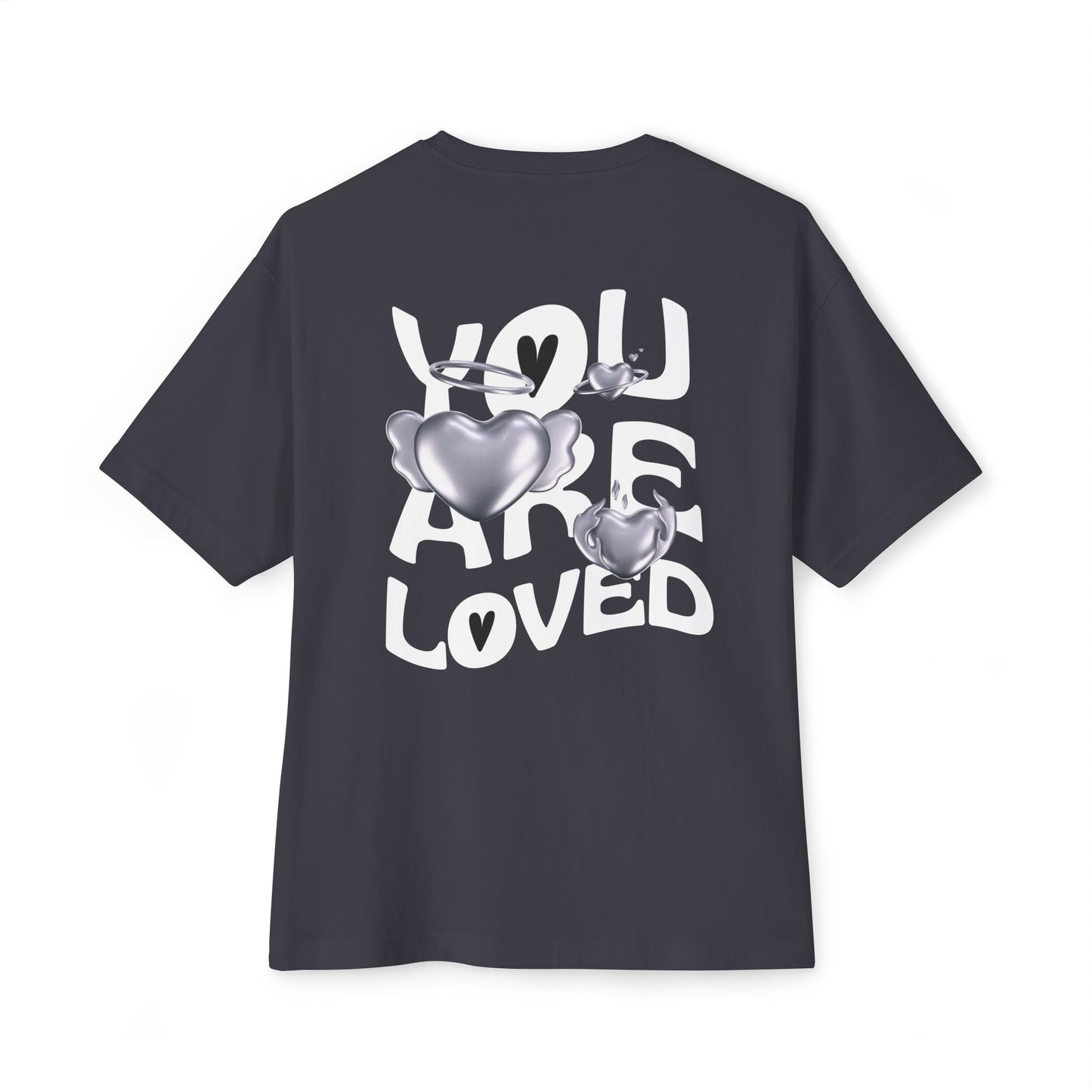 "You are Loved" - Unisex Oversized Boxy Tee